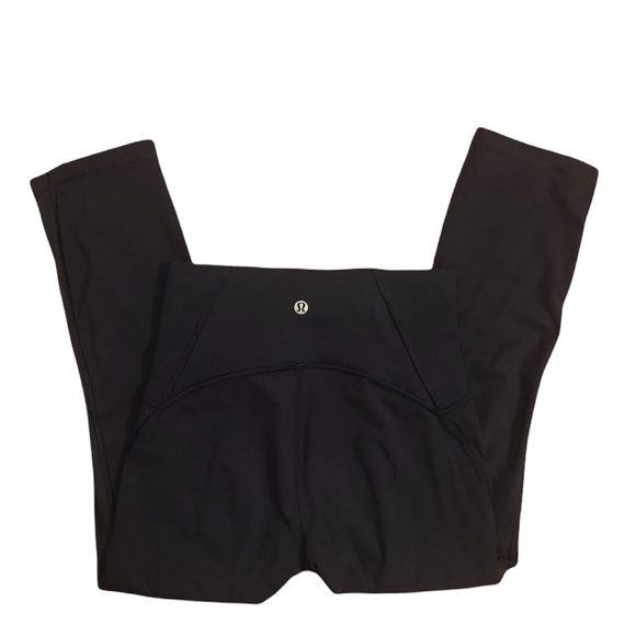 Lululemon slate gray leggings with waistband drawcord & hidden pocket, 4 - Picture 7 of 7